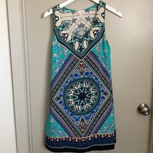 Jealous Tomato beach dress in Boho print. Size S,